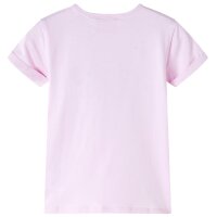 Kinder-T-Shirt Zartrosa 128