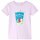 Kinder-T-Shirt Zartrosa 128