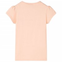 Kinder-T-Shirt Hellorange 116