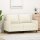 vidaXL 2-Sitzer-Sofa Creme 120 cm Samt