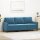 vidaXL 3-Sitzer-Sofa Blau 180 cm Samt