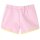 Kindershorts mit Besatz Knallrosa 104