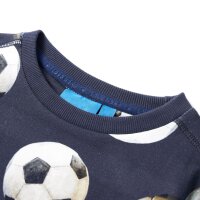 Kinder-Sweatshirt Marineblau 128