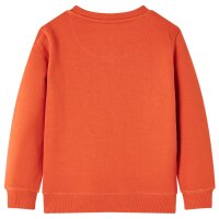 Kinder-Sweatshirt Orange 116