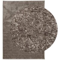 vidaXL Teppich ISTAN Hochflor Gl&auml;nzend Grau 200x280 cm
