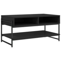 vidaXL Couchtisch Schwarz 90x50x45 cm Holzwerkstoff