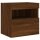 vidaXL TV-Wandschrank mit LED-Leuchten Braun Eichen-Optik 40x30x40 cm