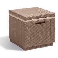 Keter Kühlbox Ice Cube Cappuccino-Braun 223761