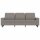 vidaXL 3-Sitzer-Sofa Taupe 180 cm Stoff