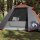 vidaXL Campingzelt 2 Personen Grau & Orange 224x248x118 cm 185T Taft