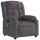 vidaXL Massagesessel Dunkelgrau Stoff