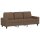 vidaXL 3-Sitzer-Sofa Braun 180 cm Stoff