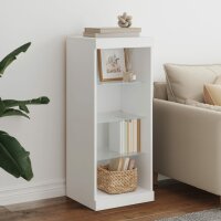 vidaXL Sideboard mit LED-Beleuchtung Weiß 41x37x100 cm