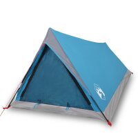 vidaXL Campingzelt 2 Personen Blau 200x120x88/62 cm 185T...