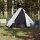 vidaXL Campingzelt 2 Personen Weiß 267x154x117 cm 185T Taft