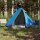vidaXL Campingzelt 2 Personen Blau 267x154x117 cm 185T Taft