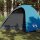 vidaXL Campingzelt 4 Personen Blau 267x272x145 cm 185T Taft