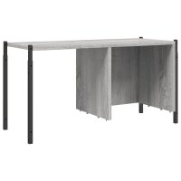 vidaXL B&uuml;cherregal Grau Sonoma 72x28x172 cm Holzwerkstoff