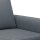 vidaXL 3-Sitzer-Sofa Dunkelgrau 180 cm Samt