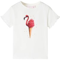 Kinder-T-Shirt Ecru 92