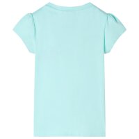 Kinder-T-Shirt Hellblau 92