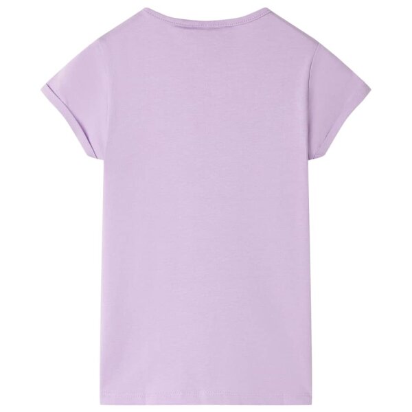 Kinder-T-Shirt Lila 140