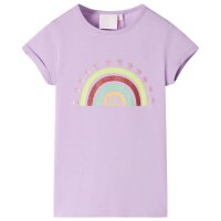 Kinder-T-Shirt Lila 140