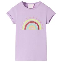 Kinder-T-Shirt Lila 116