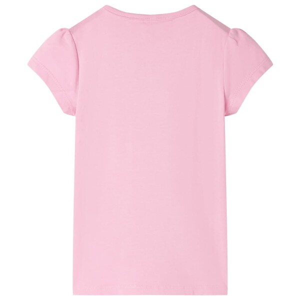 Kinder-T-Shirt Hellrosa 128