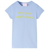 Kinder-T-Shirt Hellblau 92