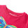 Kinder-T-Shirt Knallrosa 140