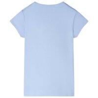 Kinder-T-Shirt Hellblau 116