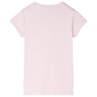 Kinder-T-Shirt Zartrosa 104