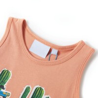 Kinder-Tanktop Hellorange 128