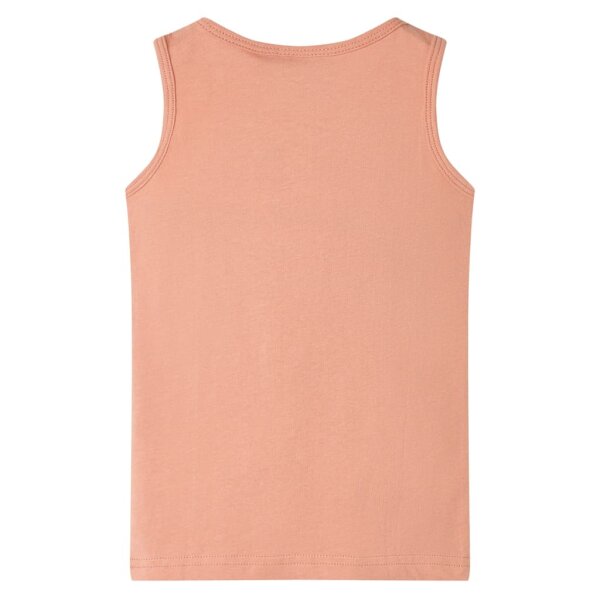 Kinder-Tanktop Hellorange 104