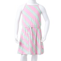 Kinderkleid mit Kordelzug &Auml;rmellos Rosa 92