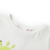 Kinder-T-Shirt Ecru 140