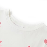 Kinder-T-Shirt Ecru 104