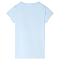 Kinder-T-Shirt Hellblau 128