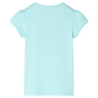 Kinder-T-Shirt Hellblau 128