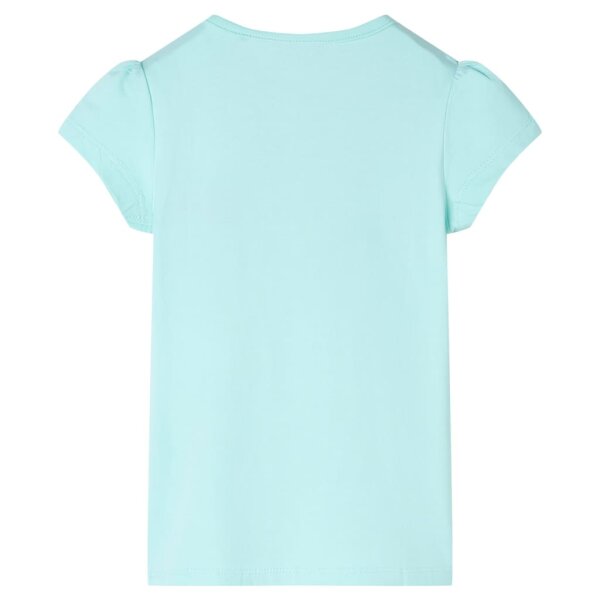 Kinder-T-Shirt Hellblau 104