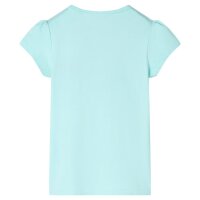 Kinder-T-Shirt Hellblau 104