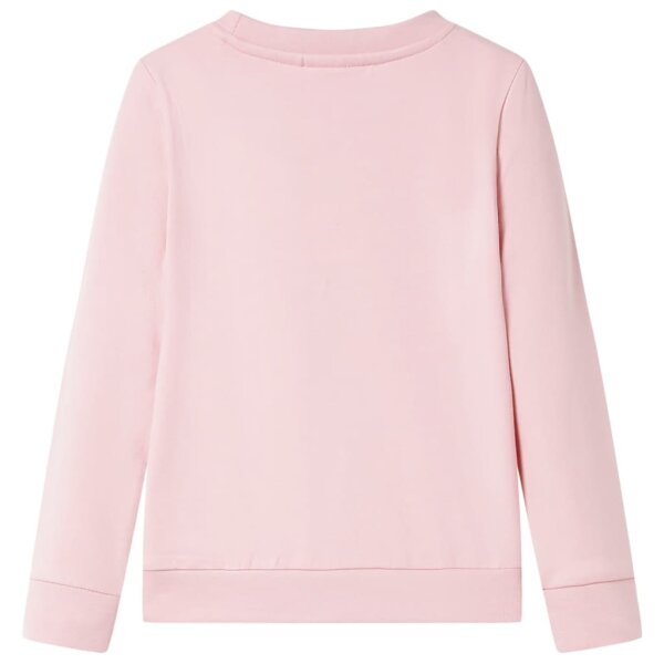 Kinder-Sweatshirt Hellrosa 116