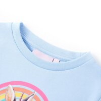 Kinder-Sweatshirt Hellblau 128