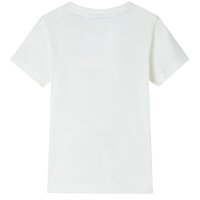 Kinder-T-Shirt Ecru 104