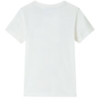 Kinder-T-Shirt Ecru 128