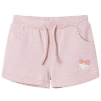 Kindershorts mit Kordelzug Hellrosa 116