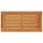 vidaXL Garten-Beistelltisch mit Holzplatte Grau 58x27,5x55 cm Rattan