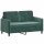 vidaXL 2-Sitzer-Sofa Dunkelgr&uuml;n 120 cm Samt