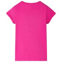 Kinder-T-Shirt Dunkelrosa 104